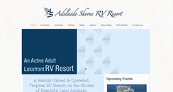 Desktop Screenshot of adelaideshores.com